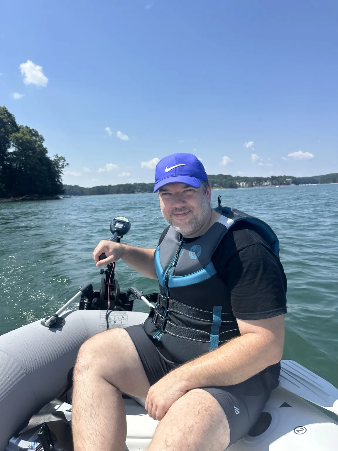 On the water