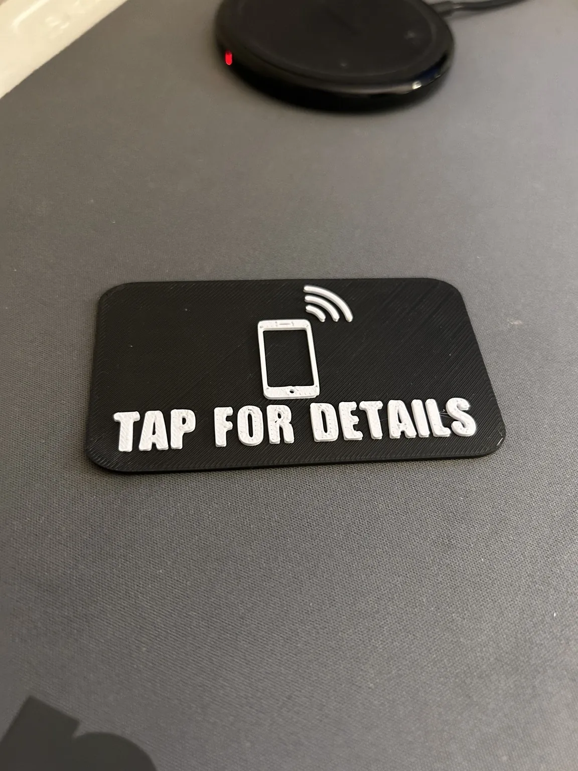 NFC Tap for Details component